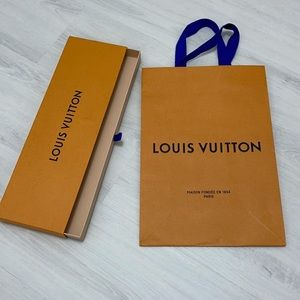 Louis Vuitton box and bag